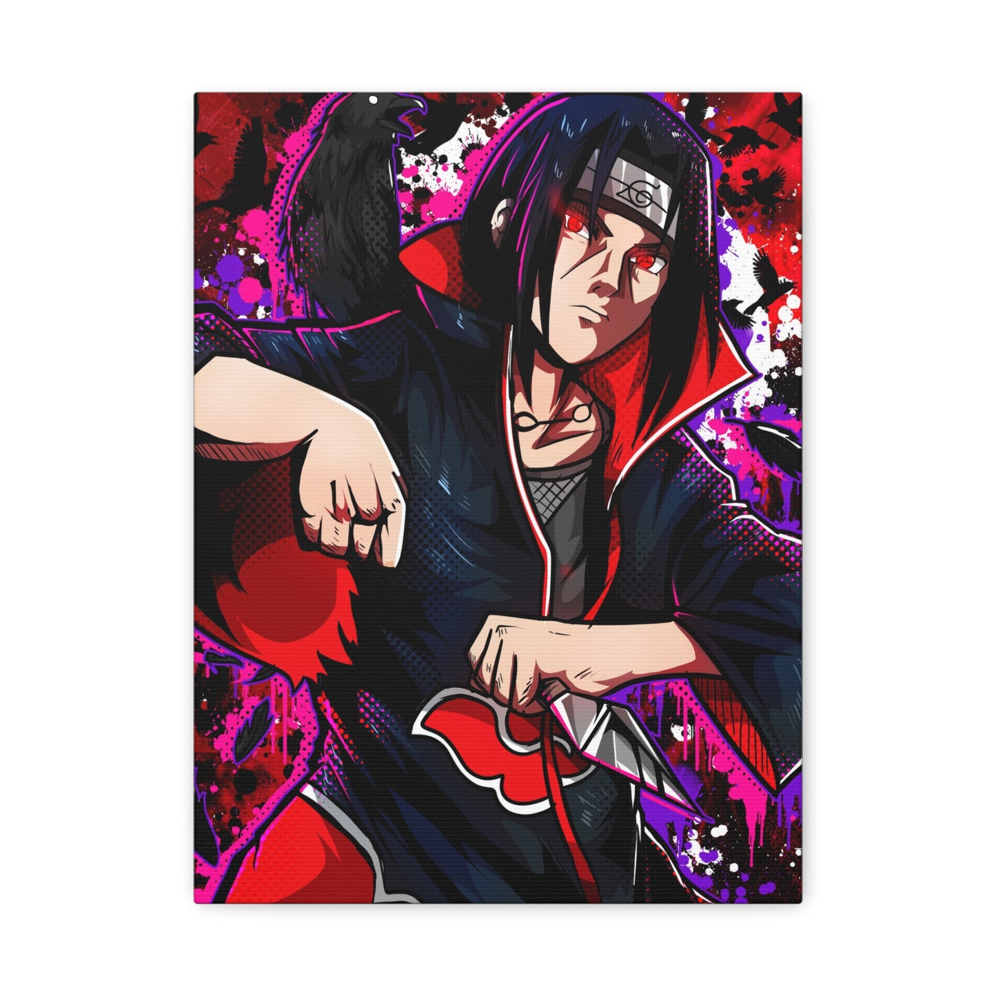 Crow assassin canvas