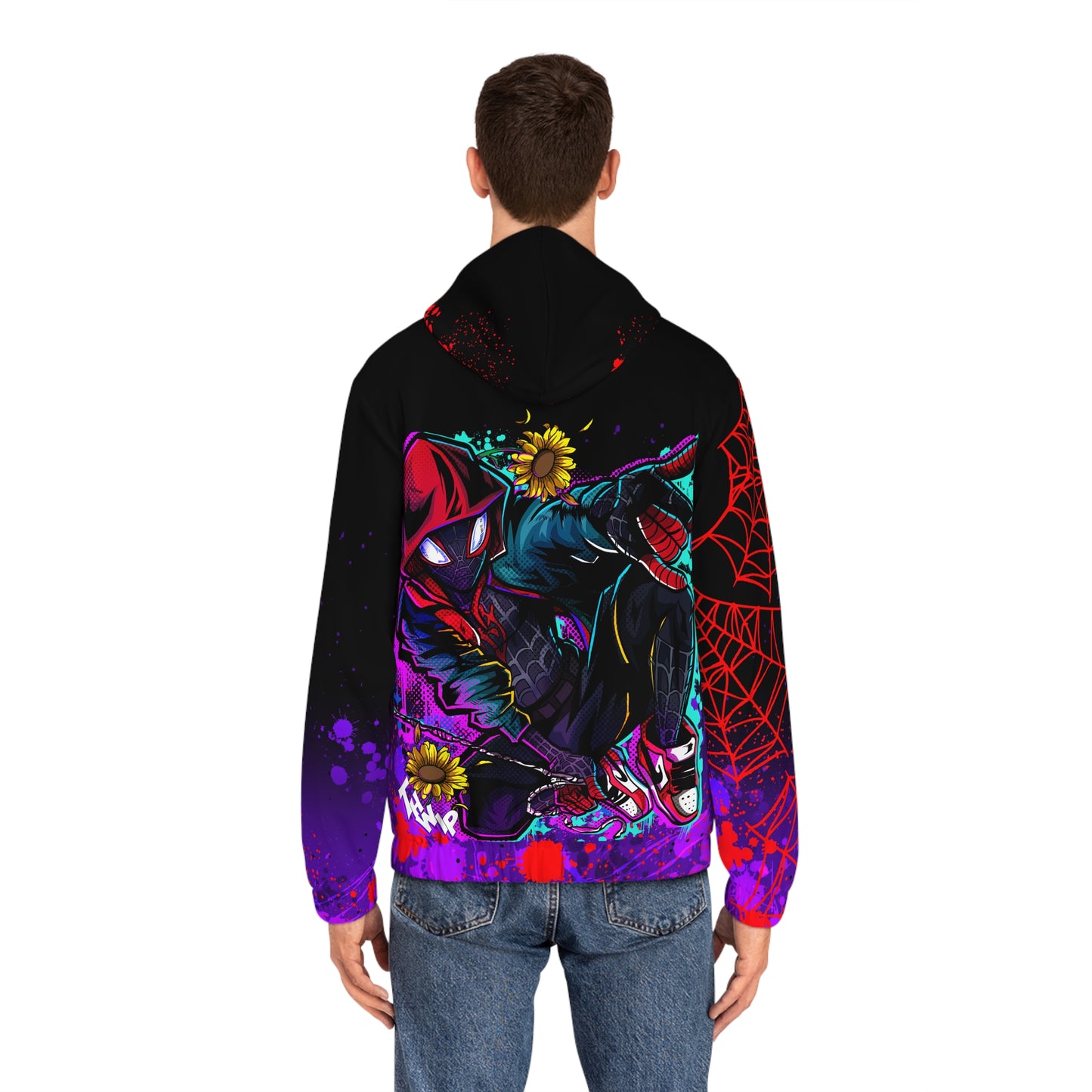 Leap of faith all over print hoodie