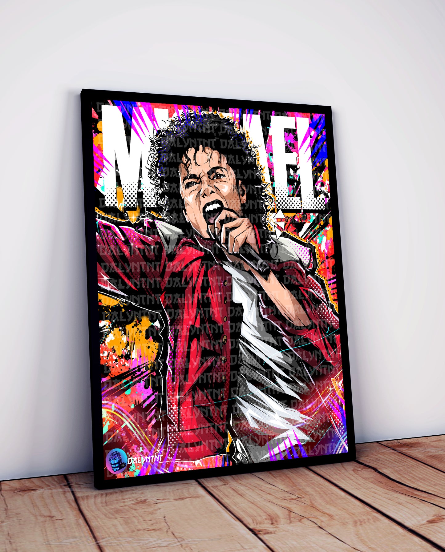 King of pop print