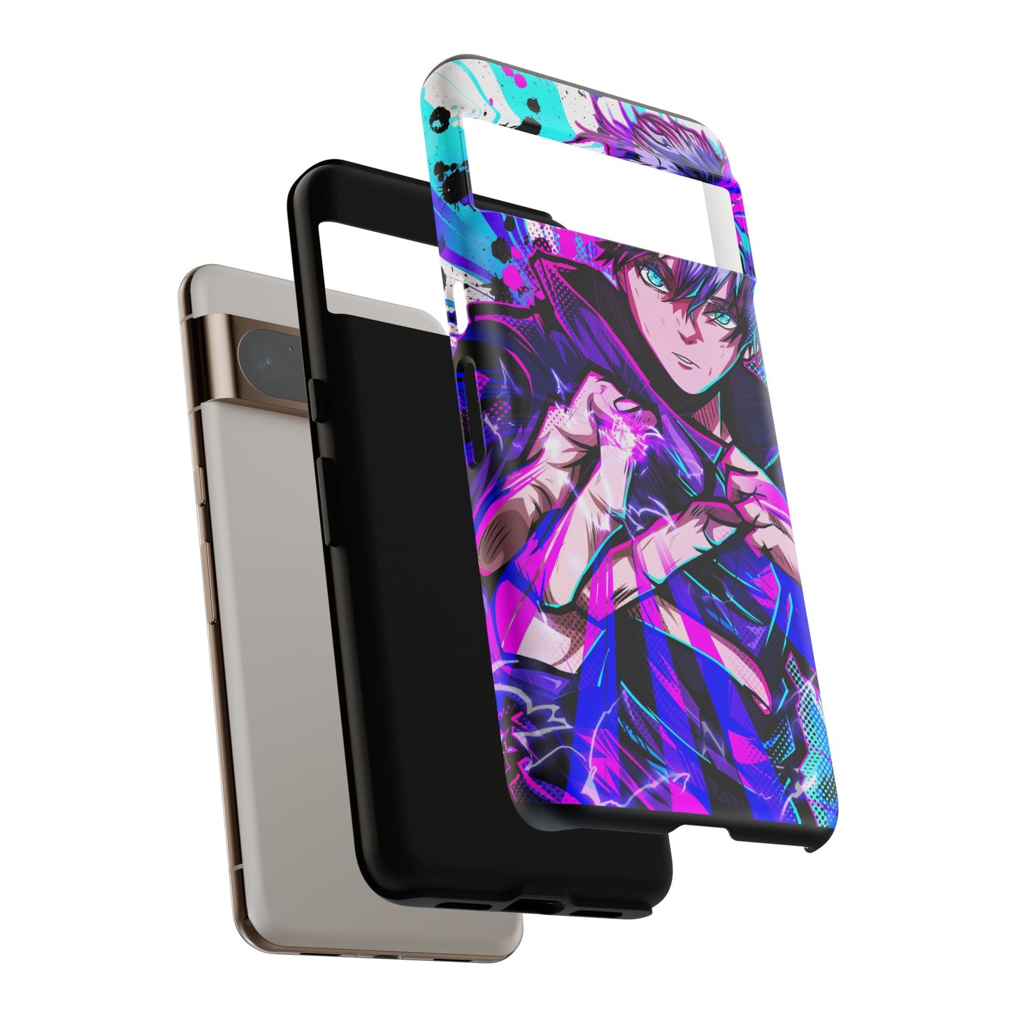 Purple Flash Phone Case