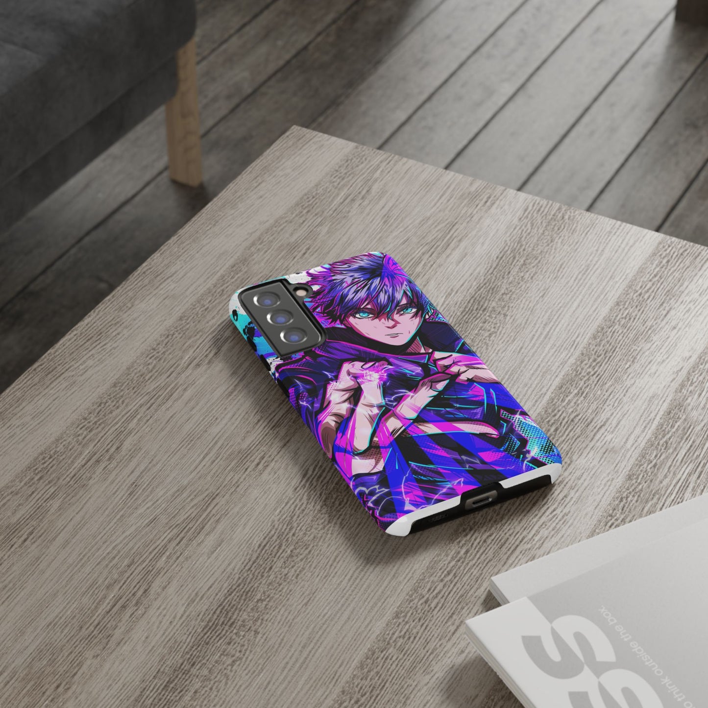 Purple Flash Phone Case