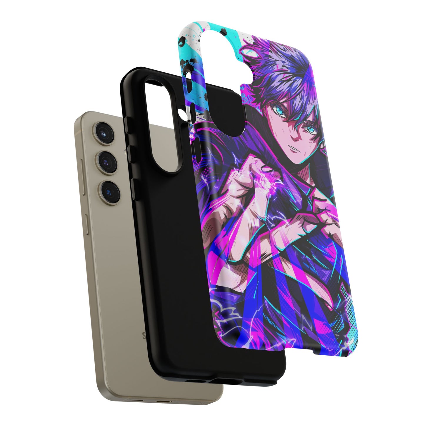 Purple Flash Phone Case