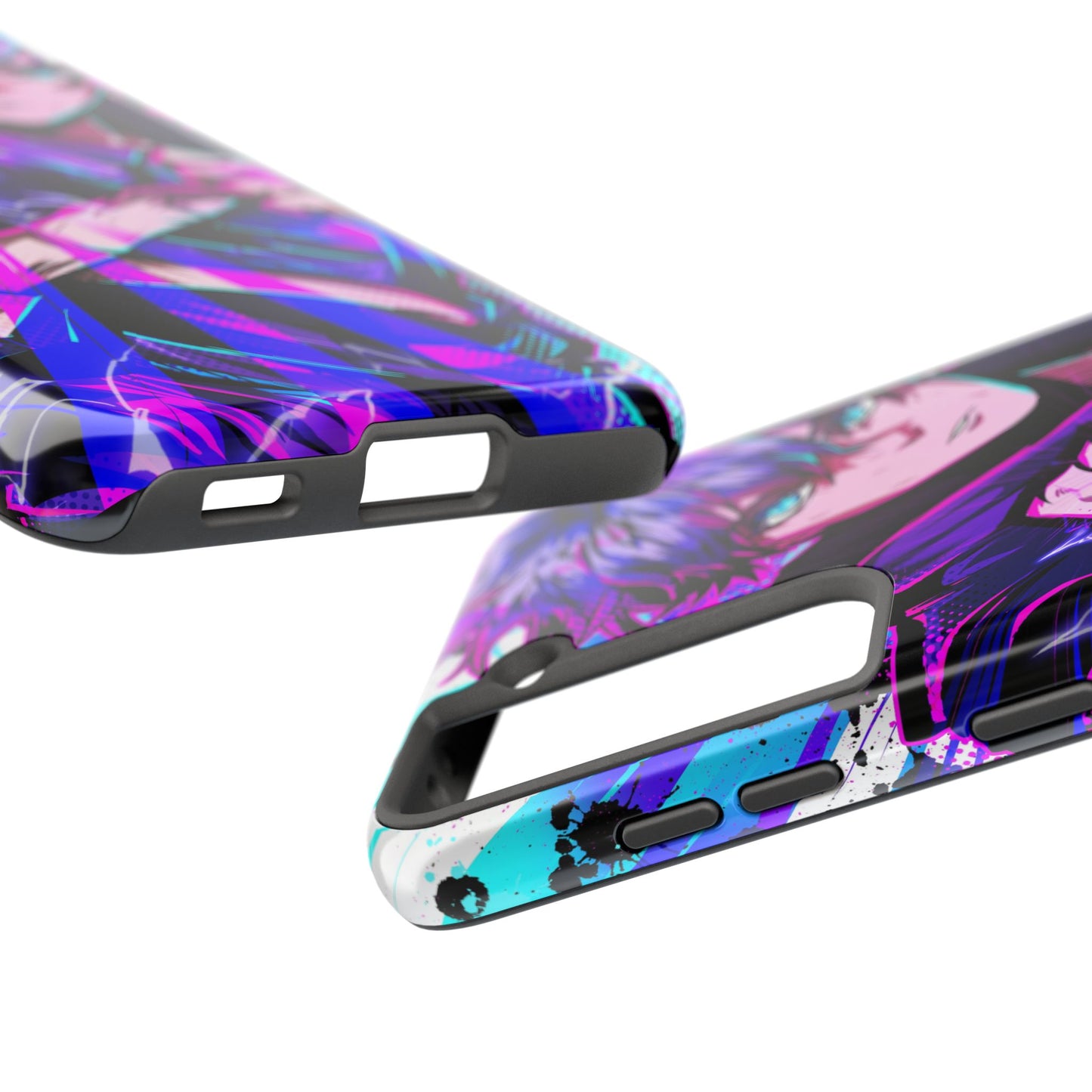 Purple Flash Phone Case