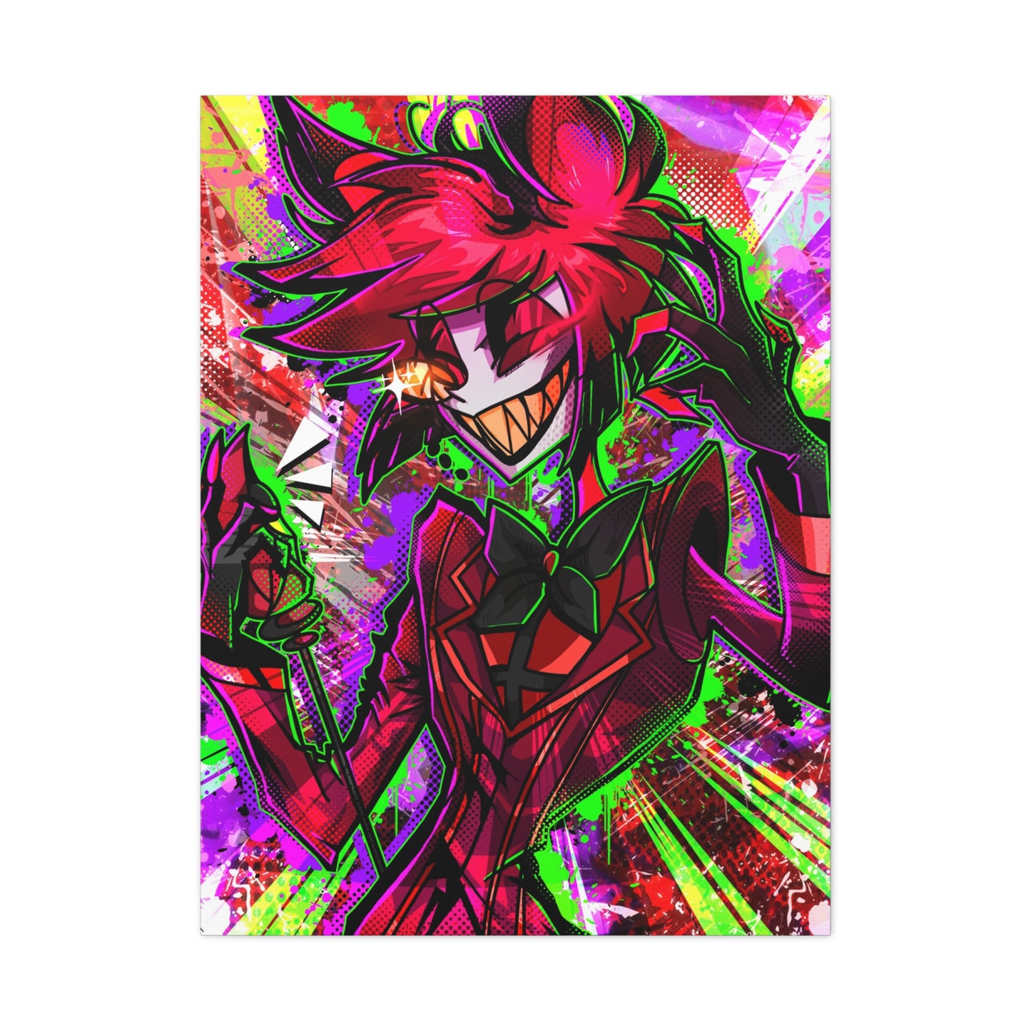 Radio Demon canvas