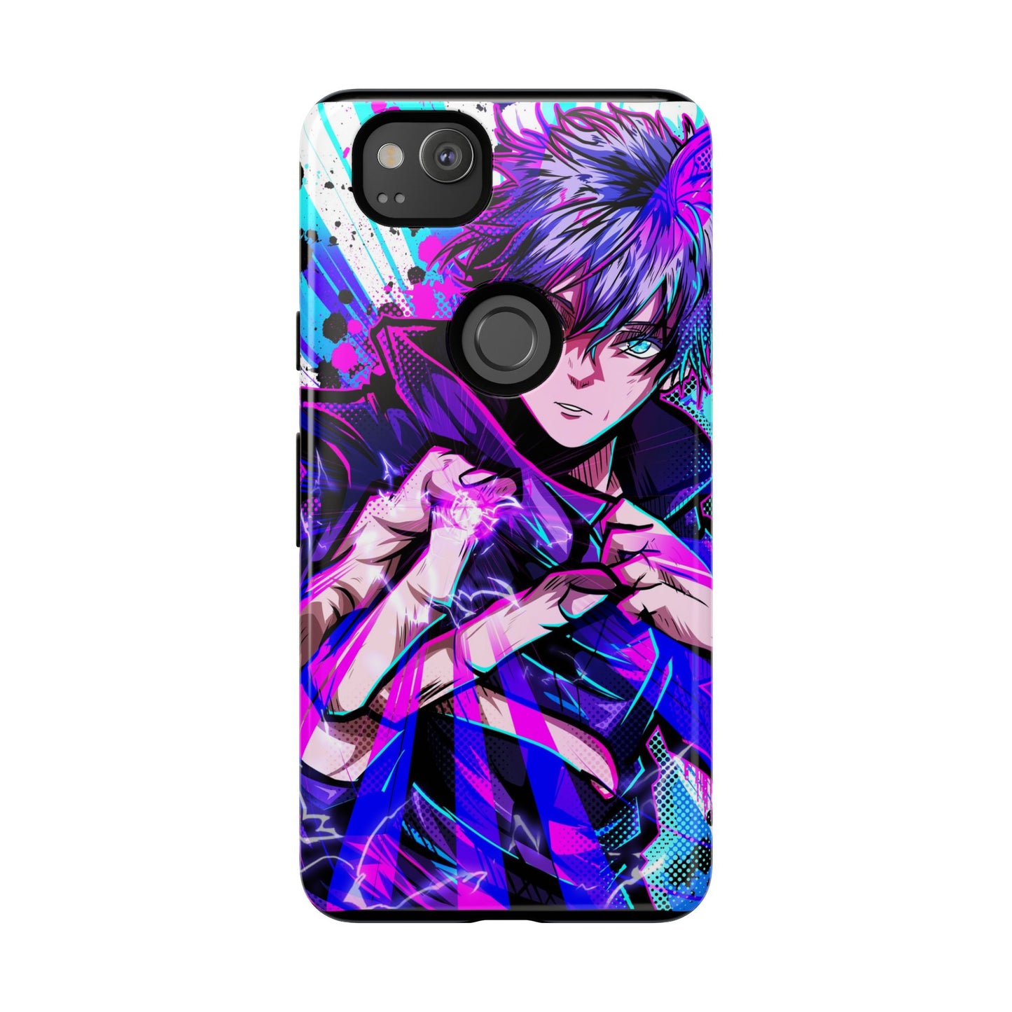 Purple Flash Phone Case