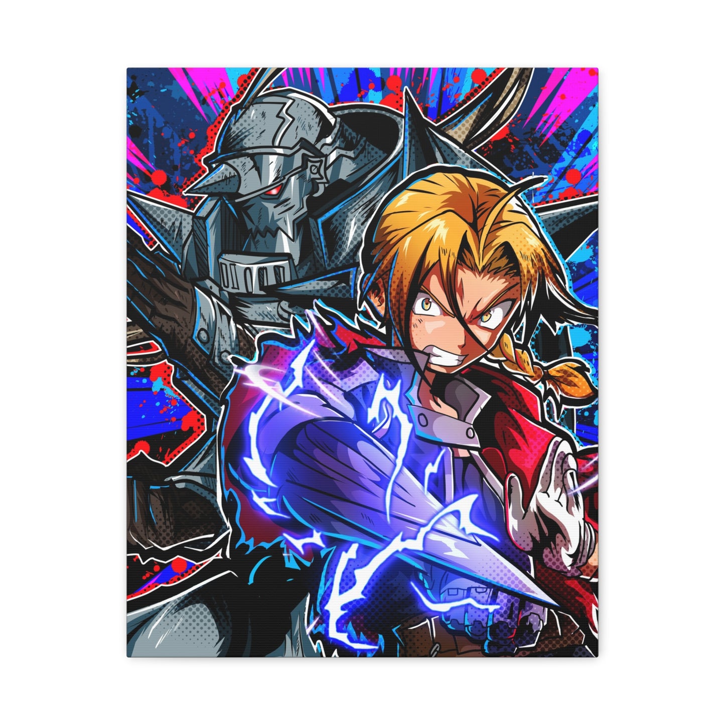 Fully metal brothers canvas