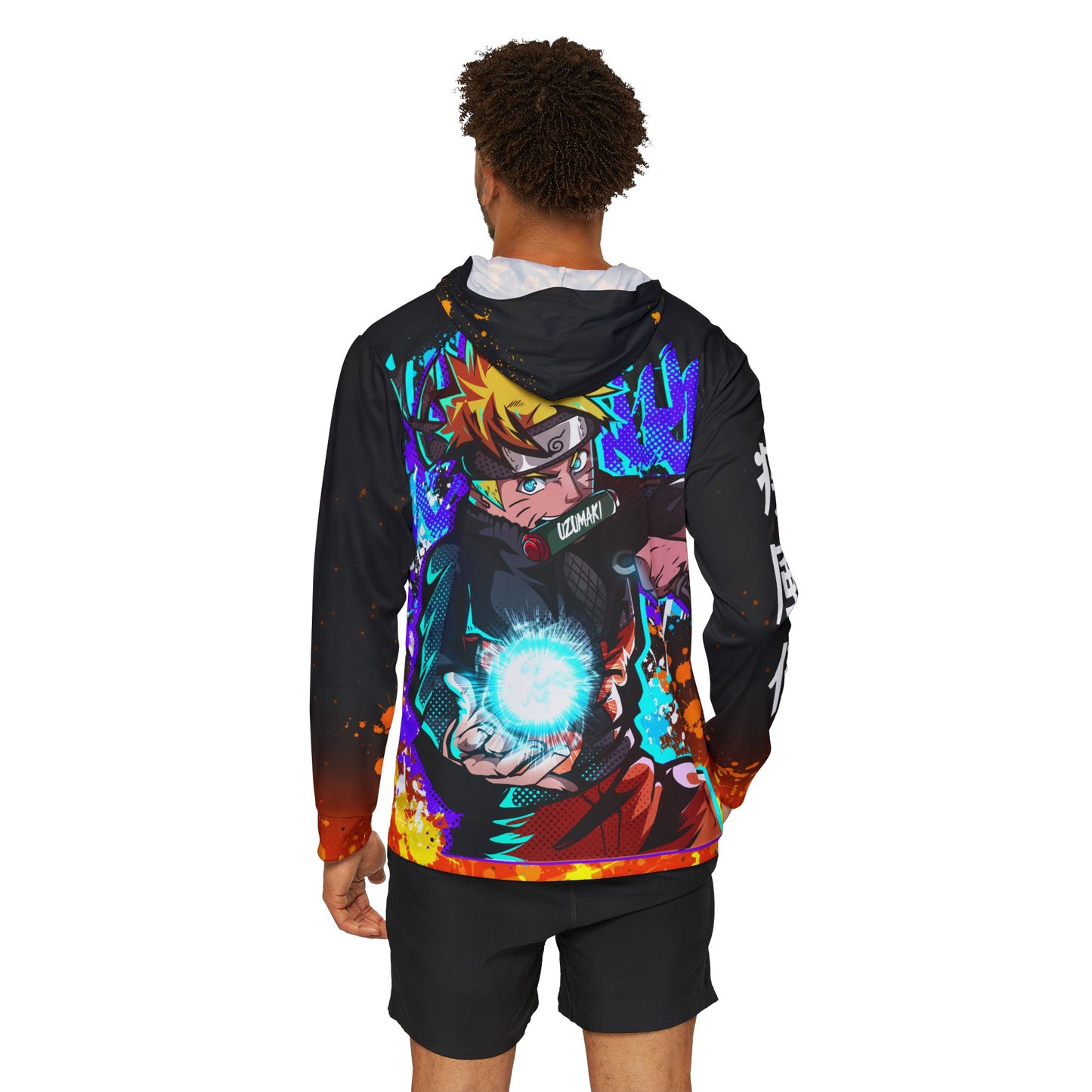 Hidden hero all over print hoodie