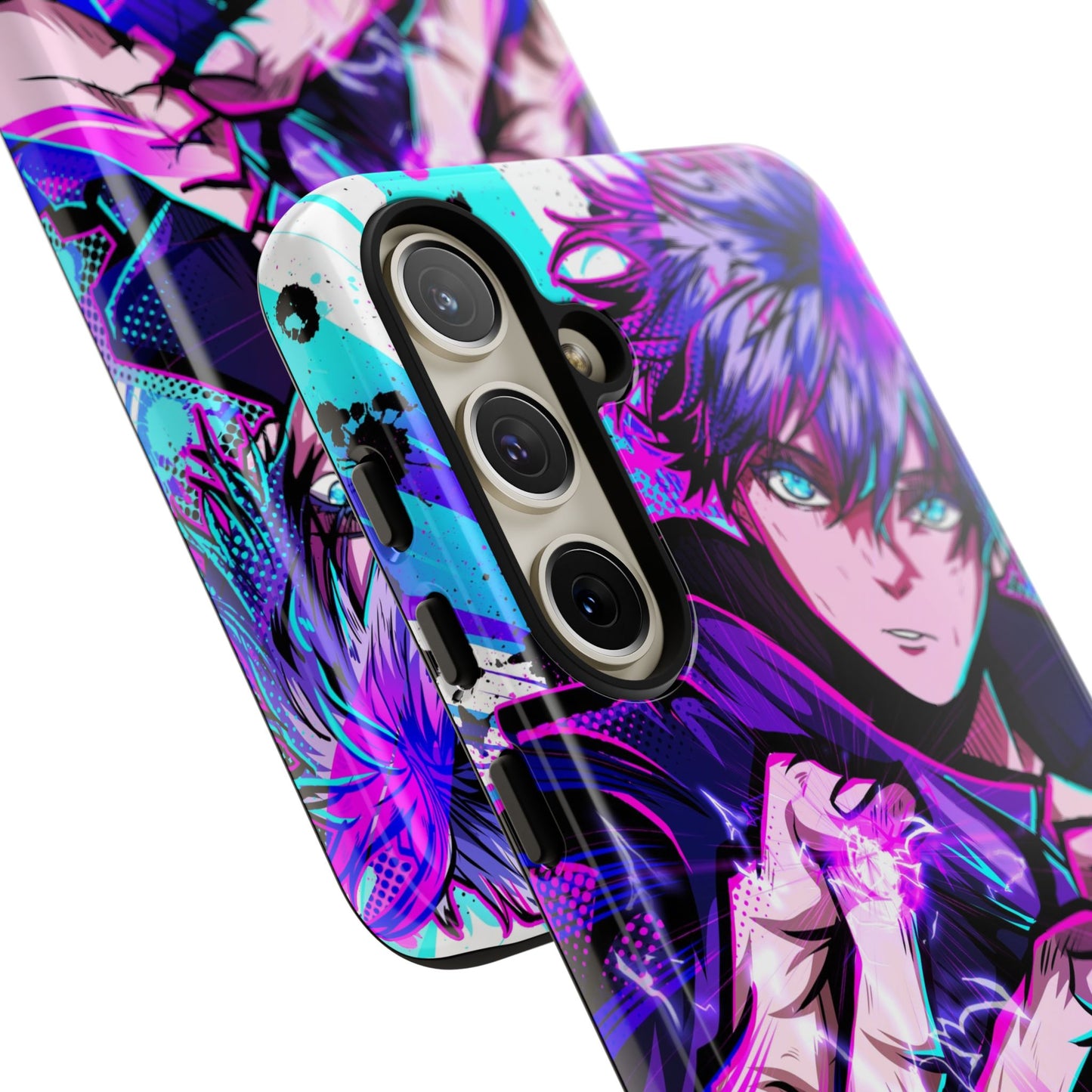 Purple Flash Phone Case