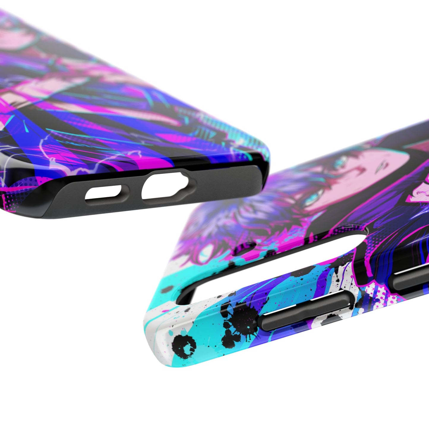 Purple Flash Phone Case