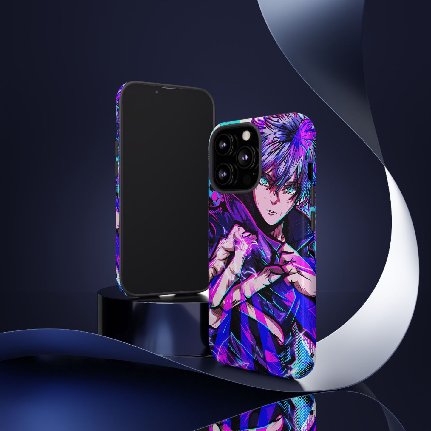 Purple Flash Phone Case