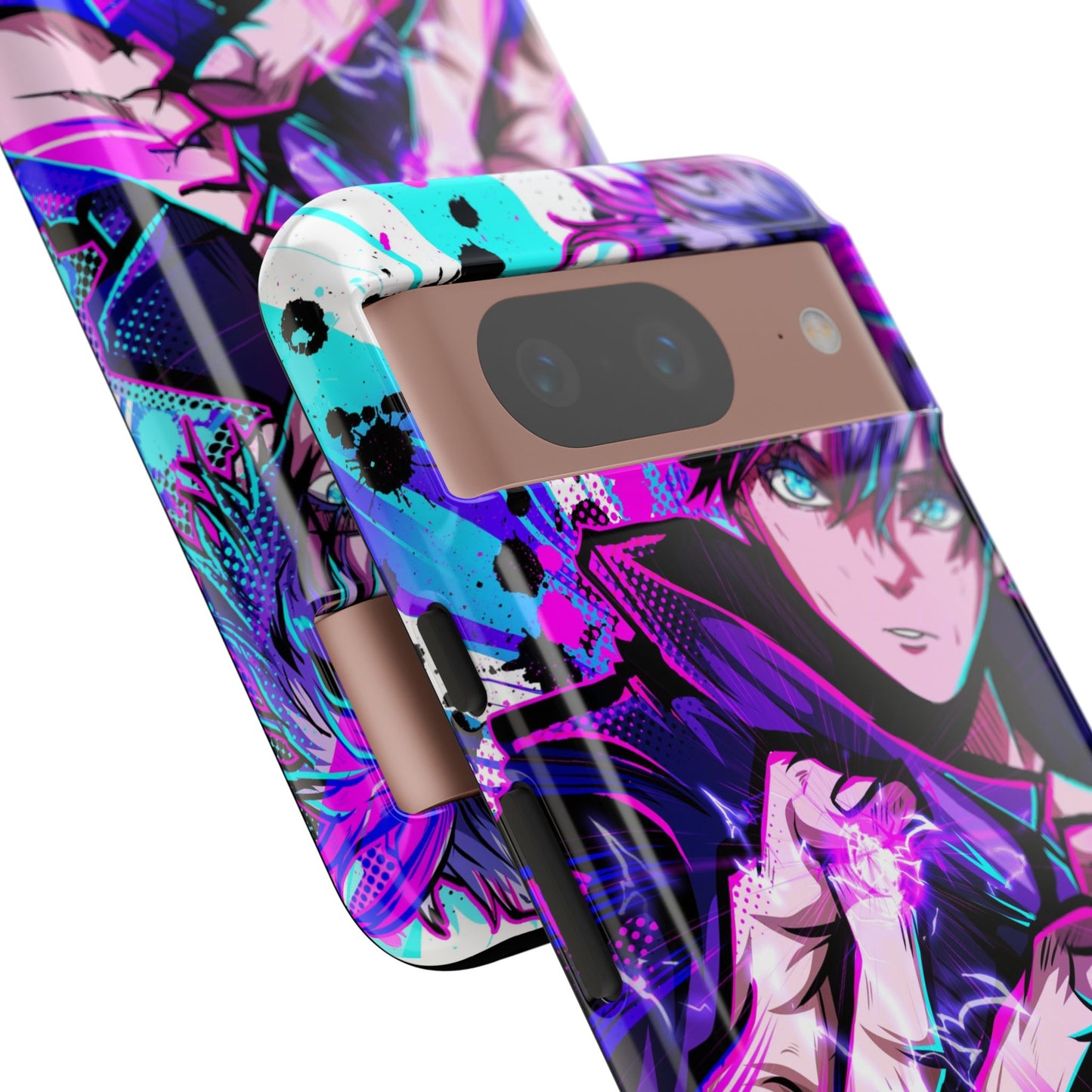 Purple Flash Phone Case