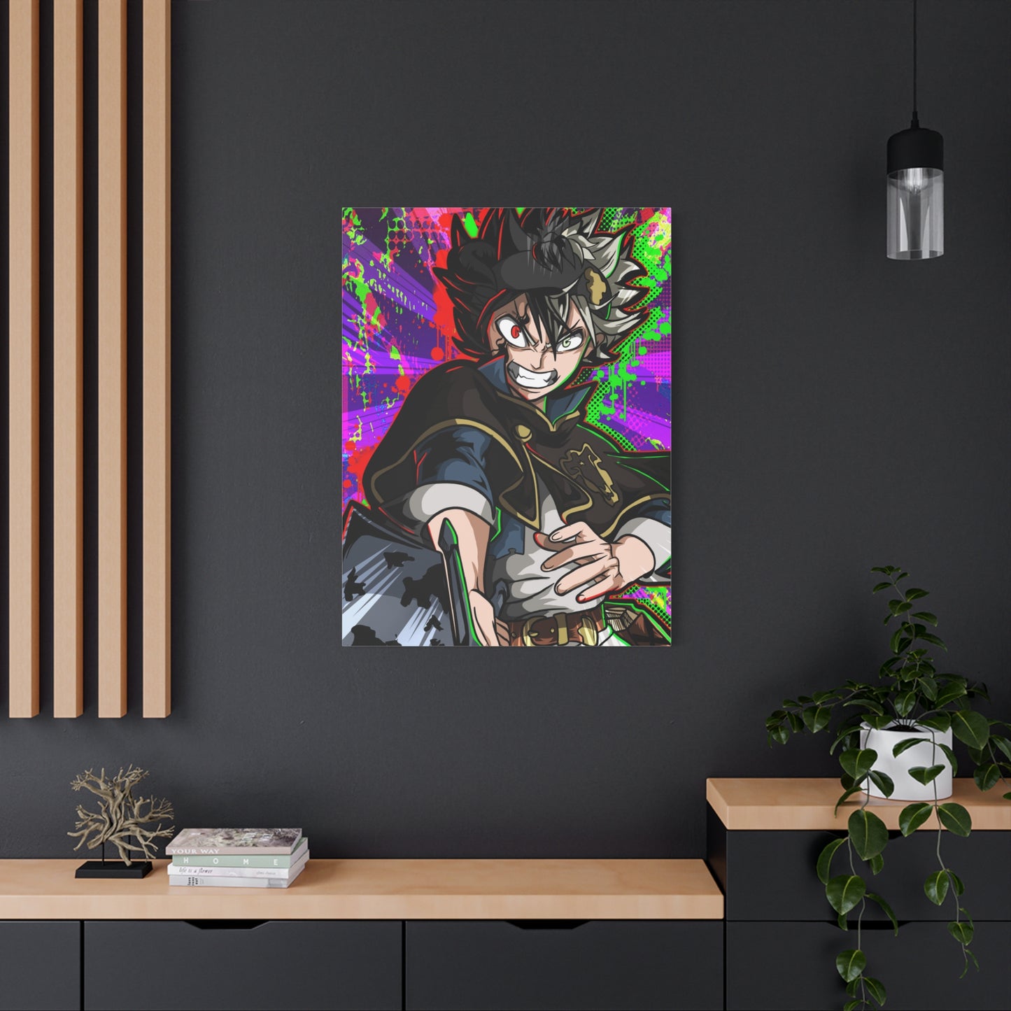 Demon wizard canvas