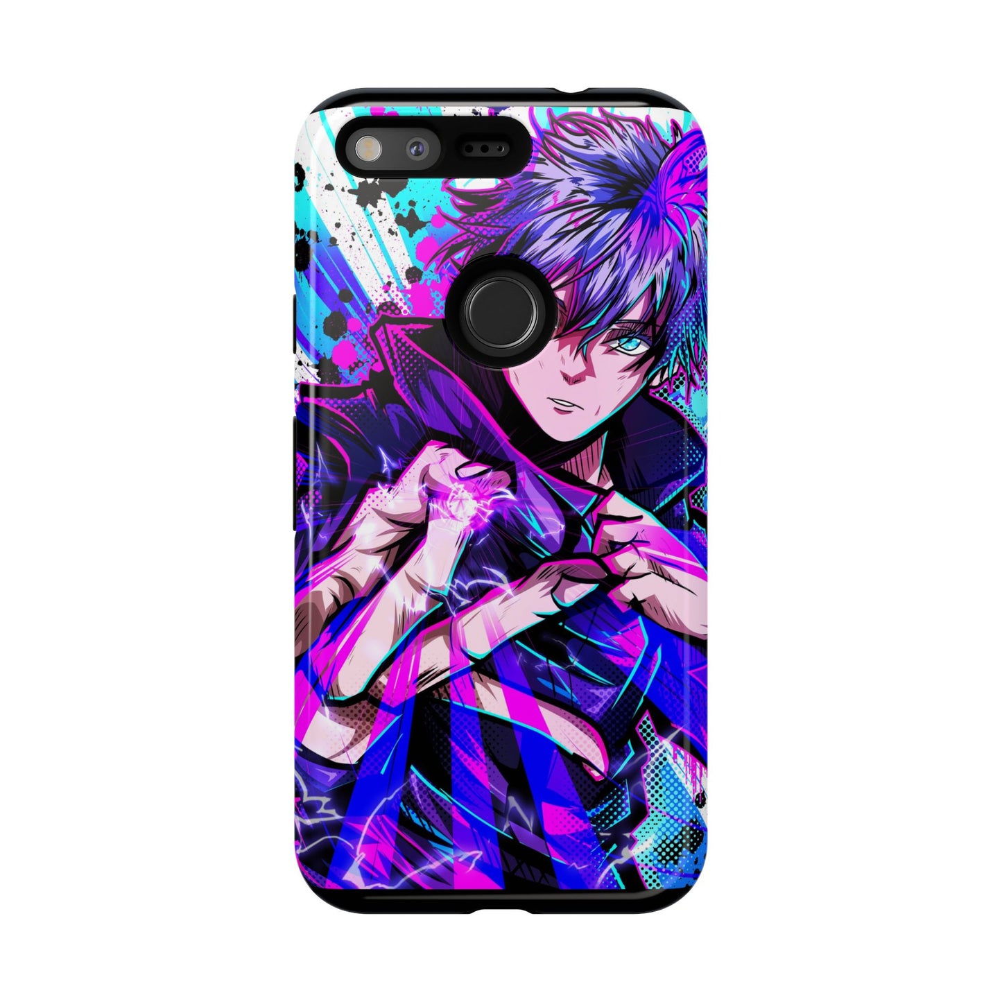 Purple Flash Phone Case