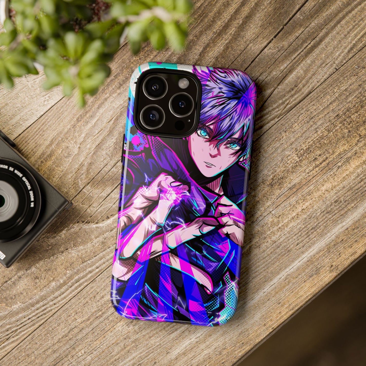 Purple Flash Phone Case