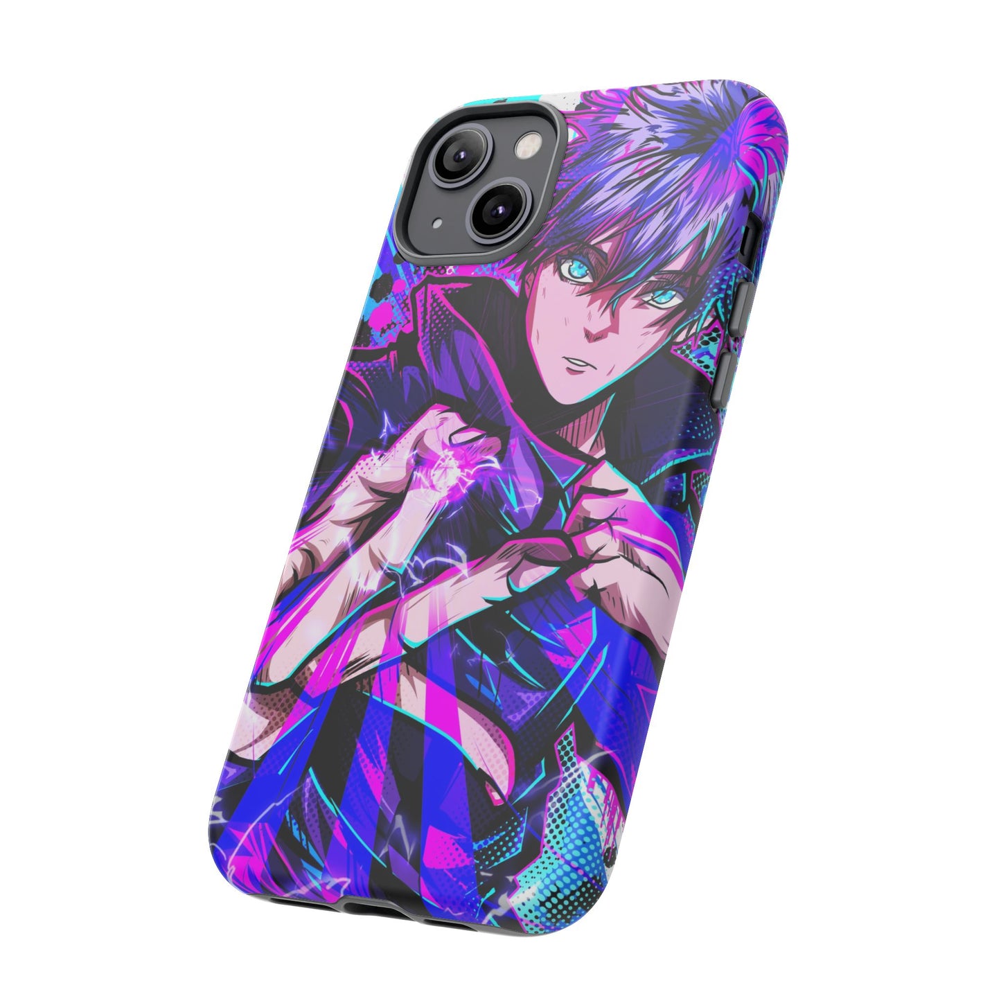 Purple Flash Phone Case