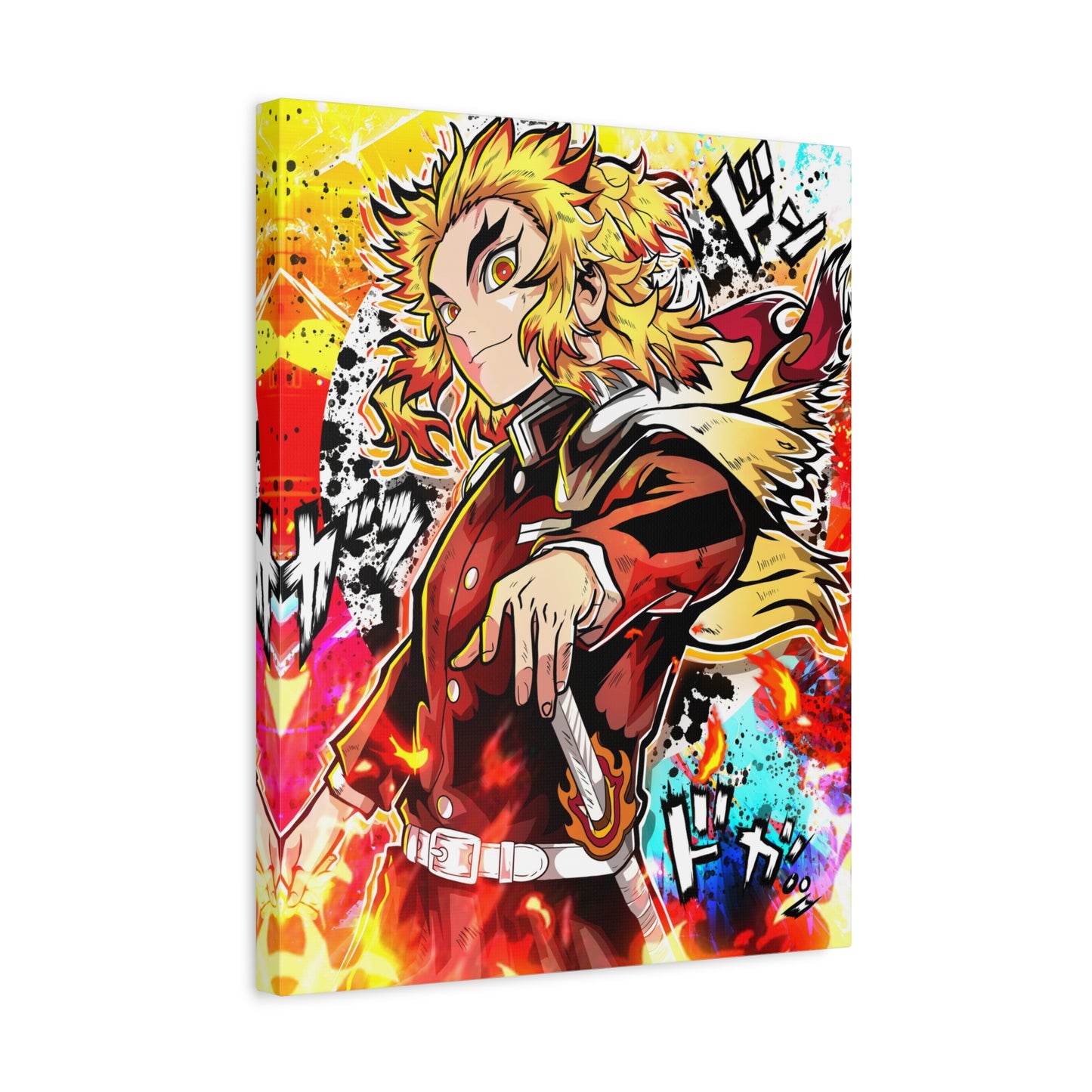 Heart a blaze canvas