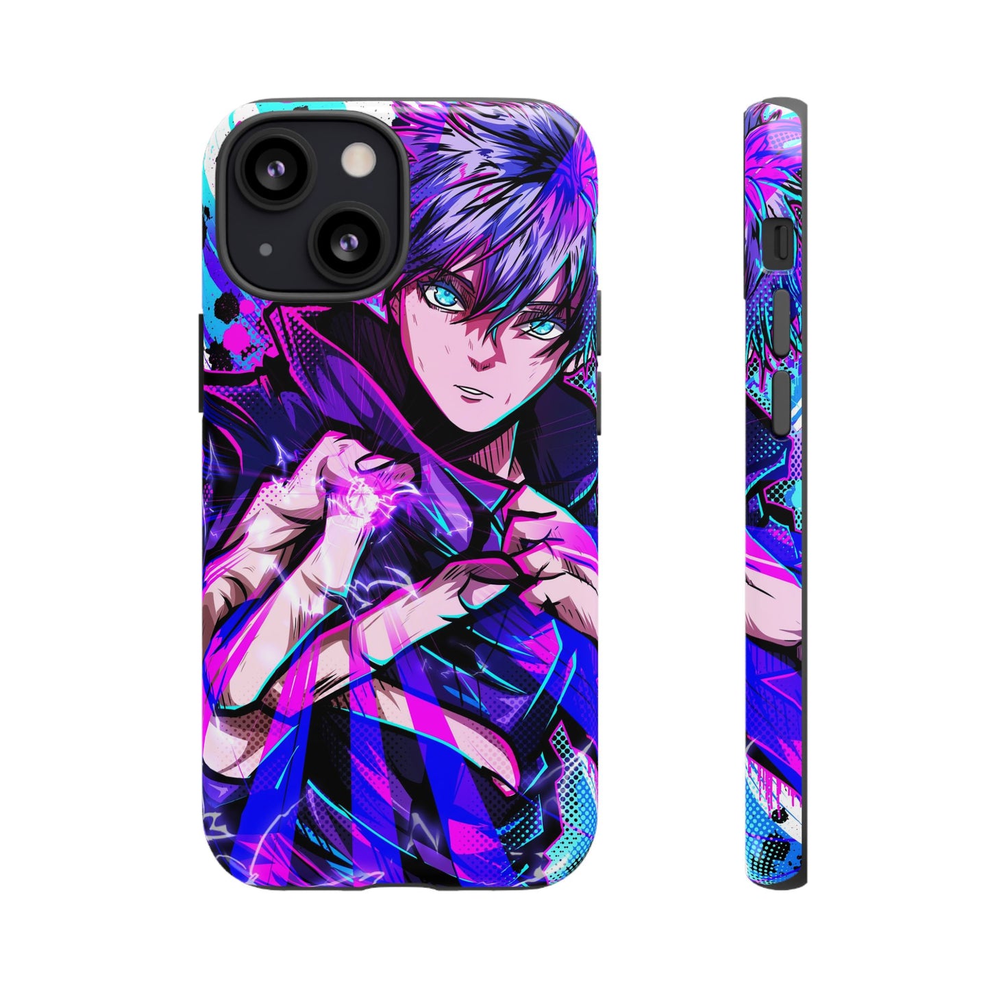 Purple Flash Phone Case