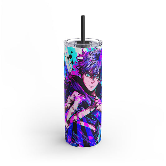 Purple flash tumbler