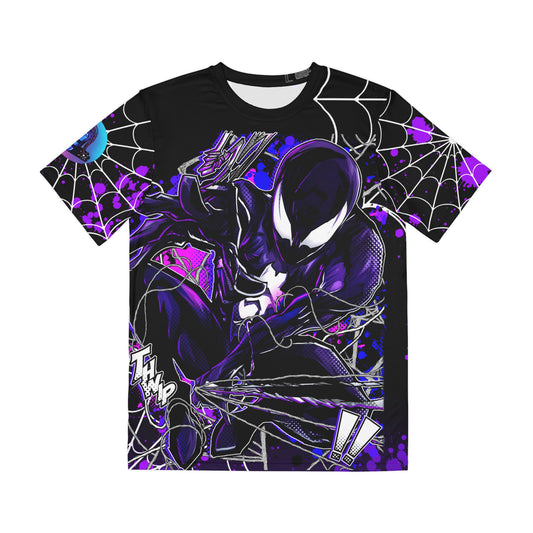 Turned spider all over print shirt