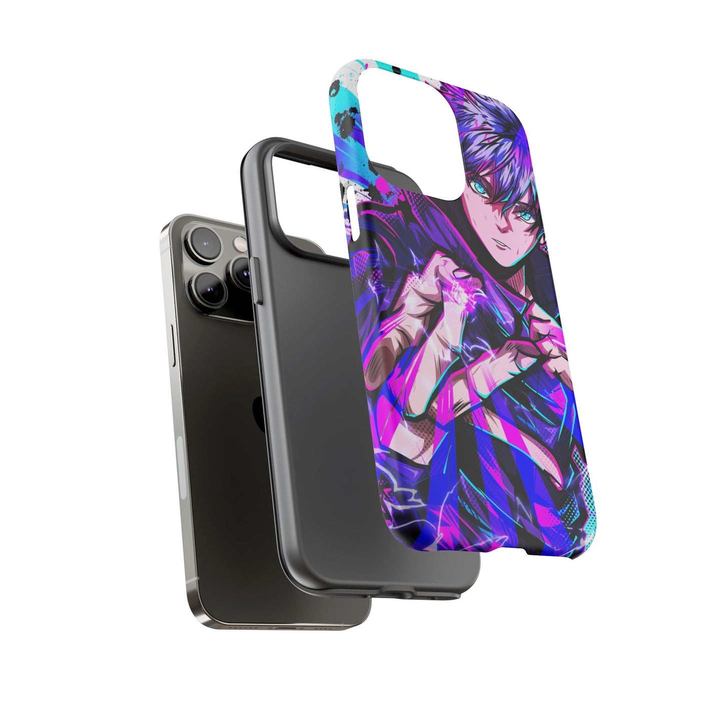 Purple Flash Phone Case