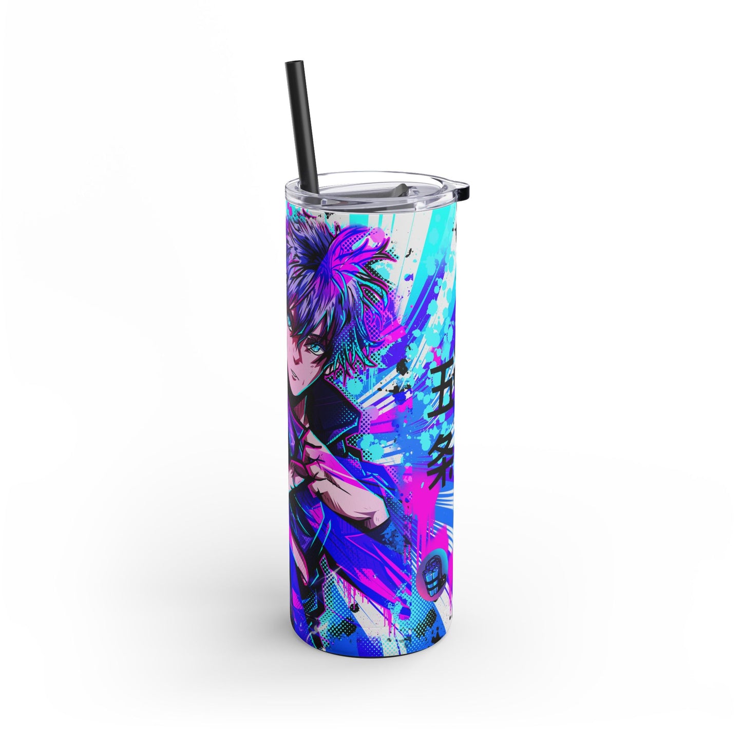 Purple flash tumbler