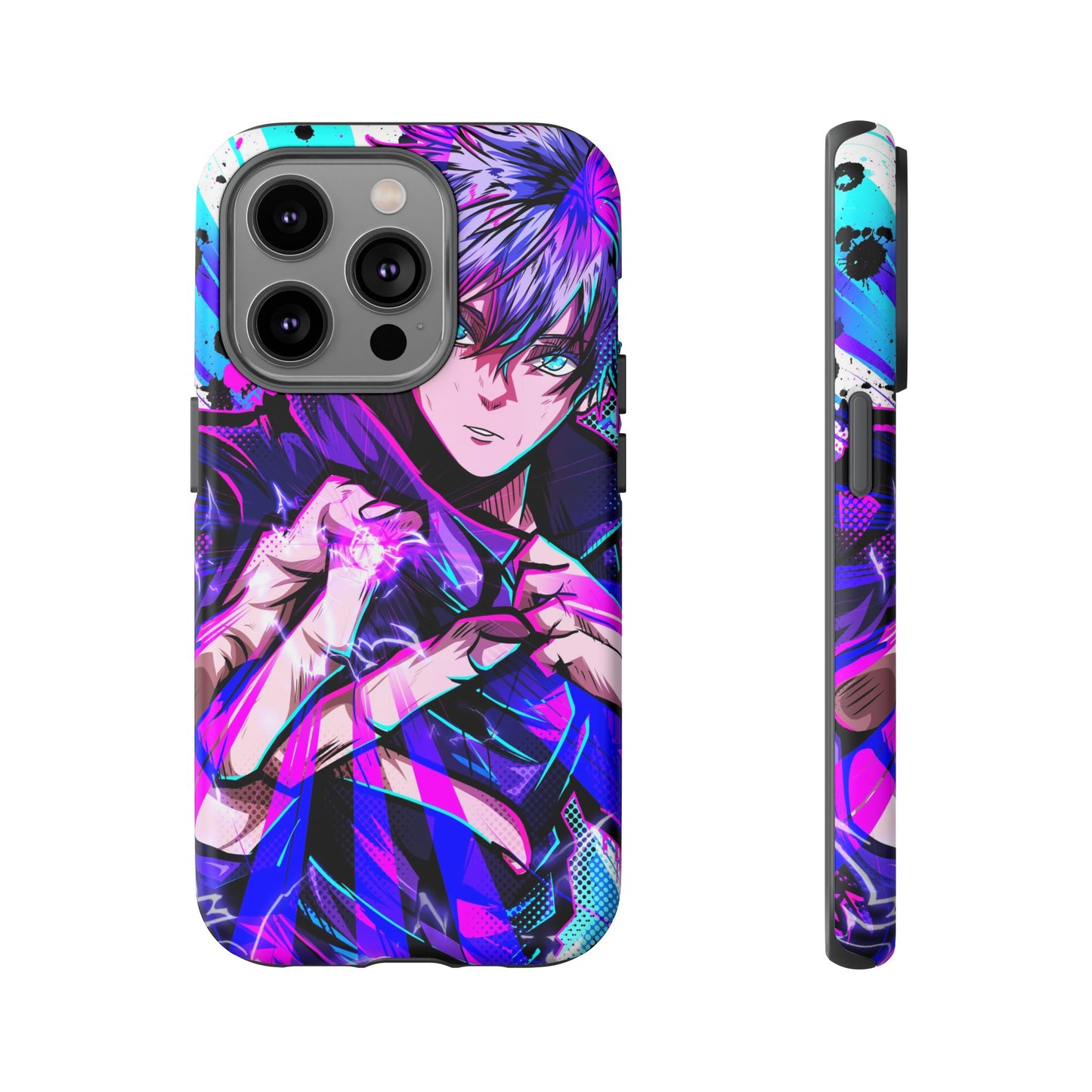 Purple Flash Phone Case