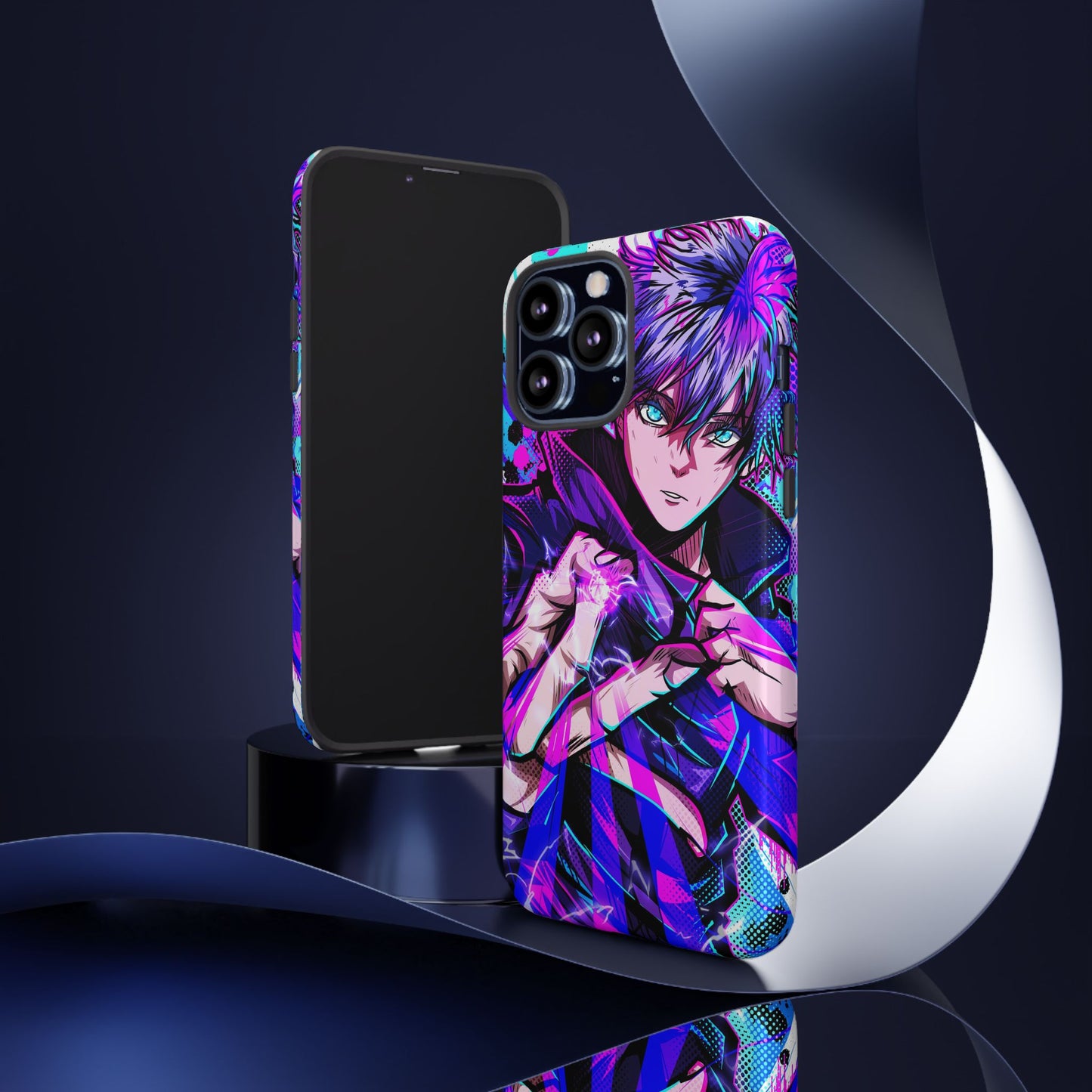 Purple Flash Phone Case