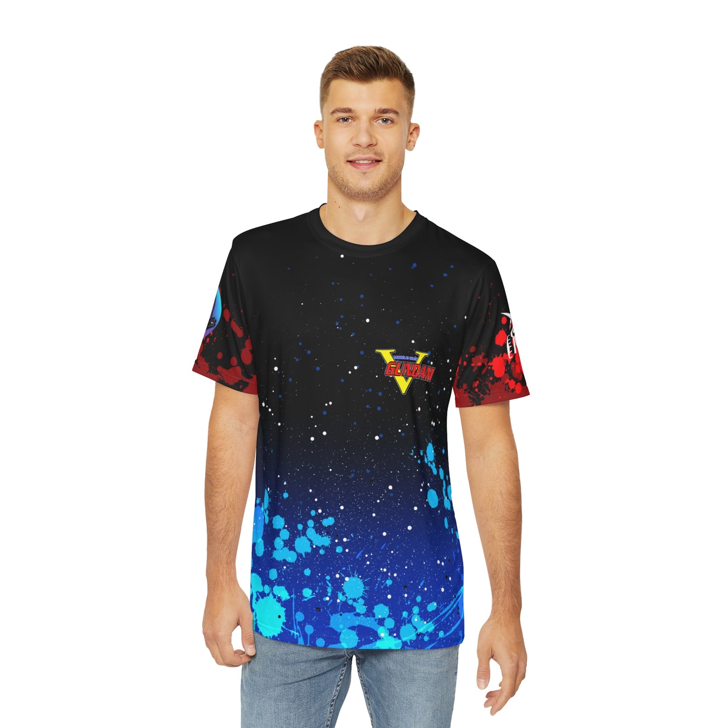 Mighty Mech all over print shirt