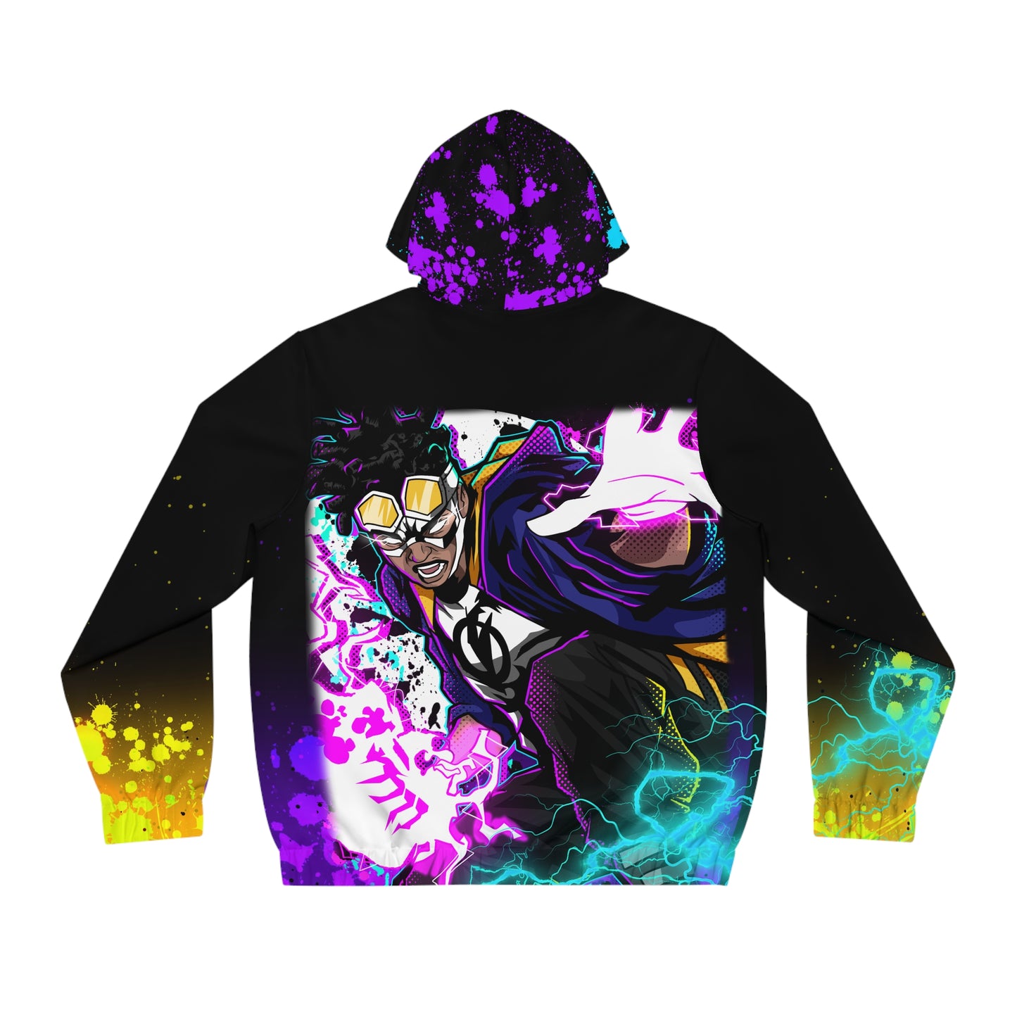 Sparky all over print hoodie