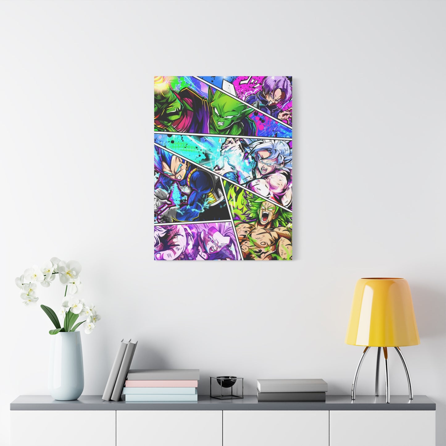 Gods colide canvas
