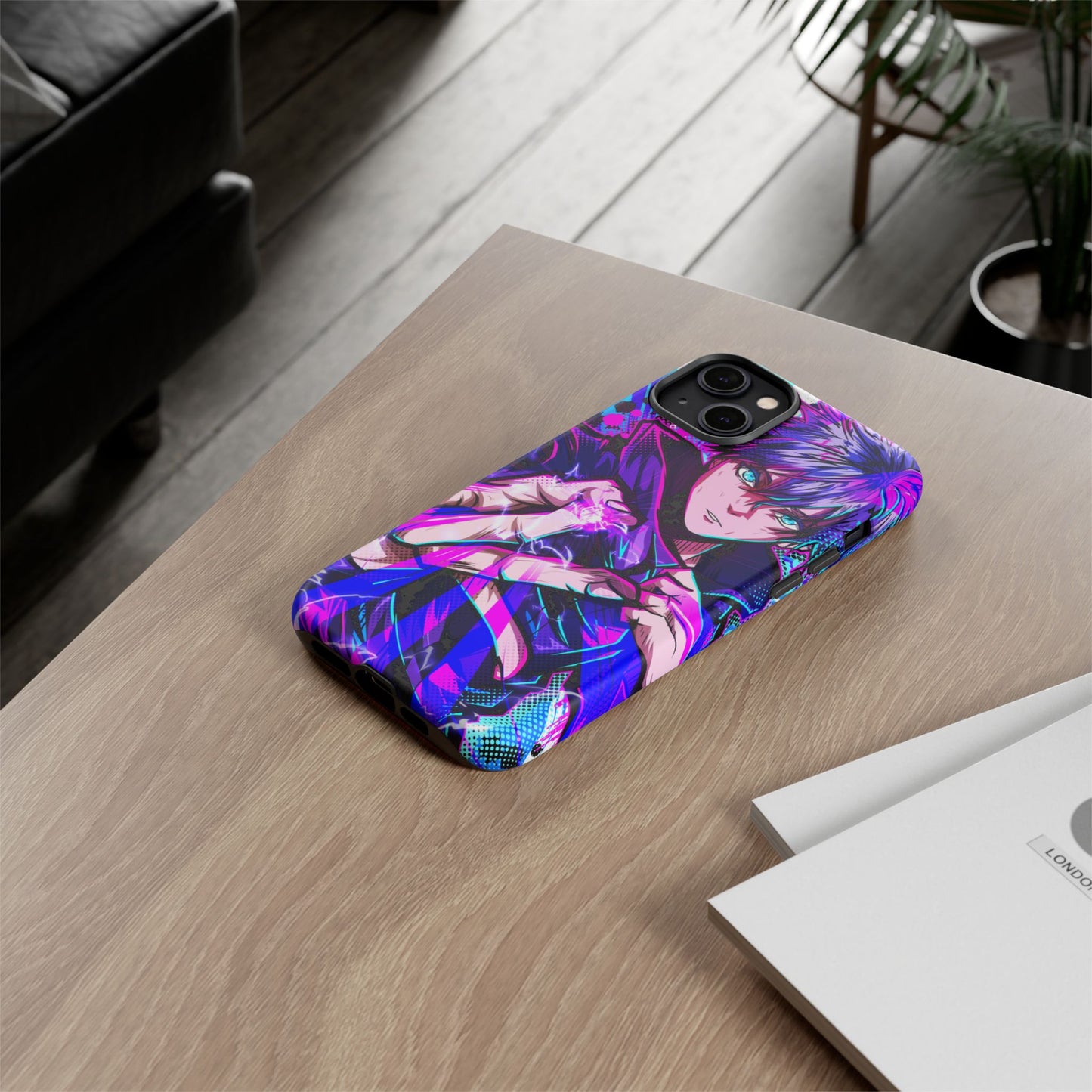 Purple Flash Phone Case