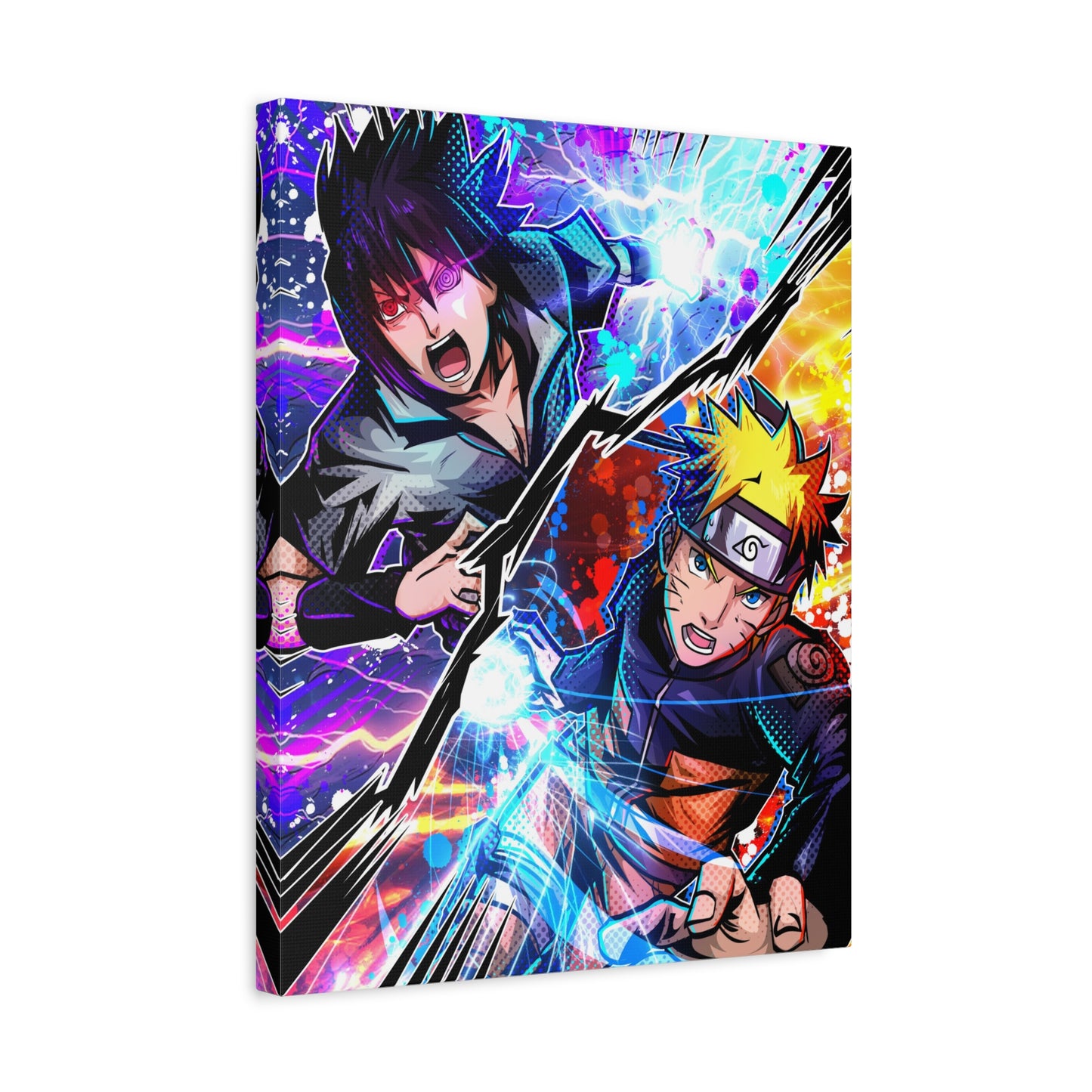 Battle between old friends canvas