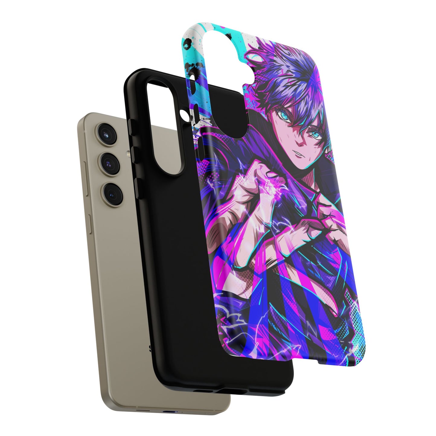 Purple Flash Phone Case