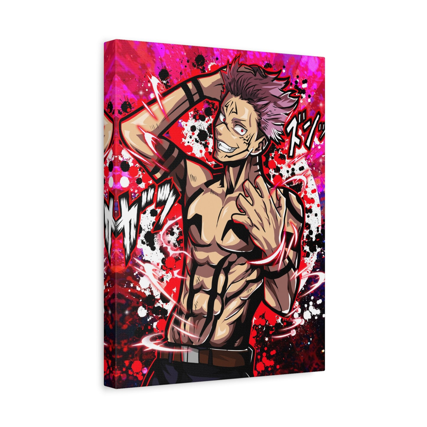 Demon finger canvas
