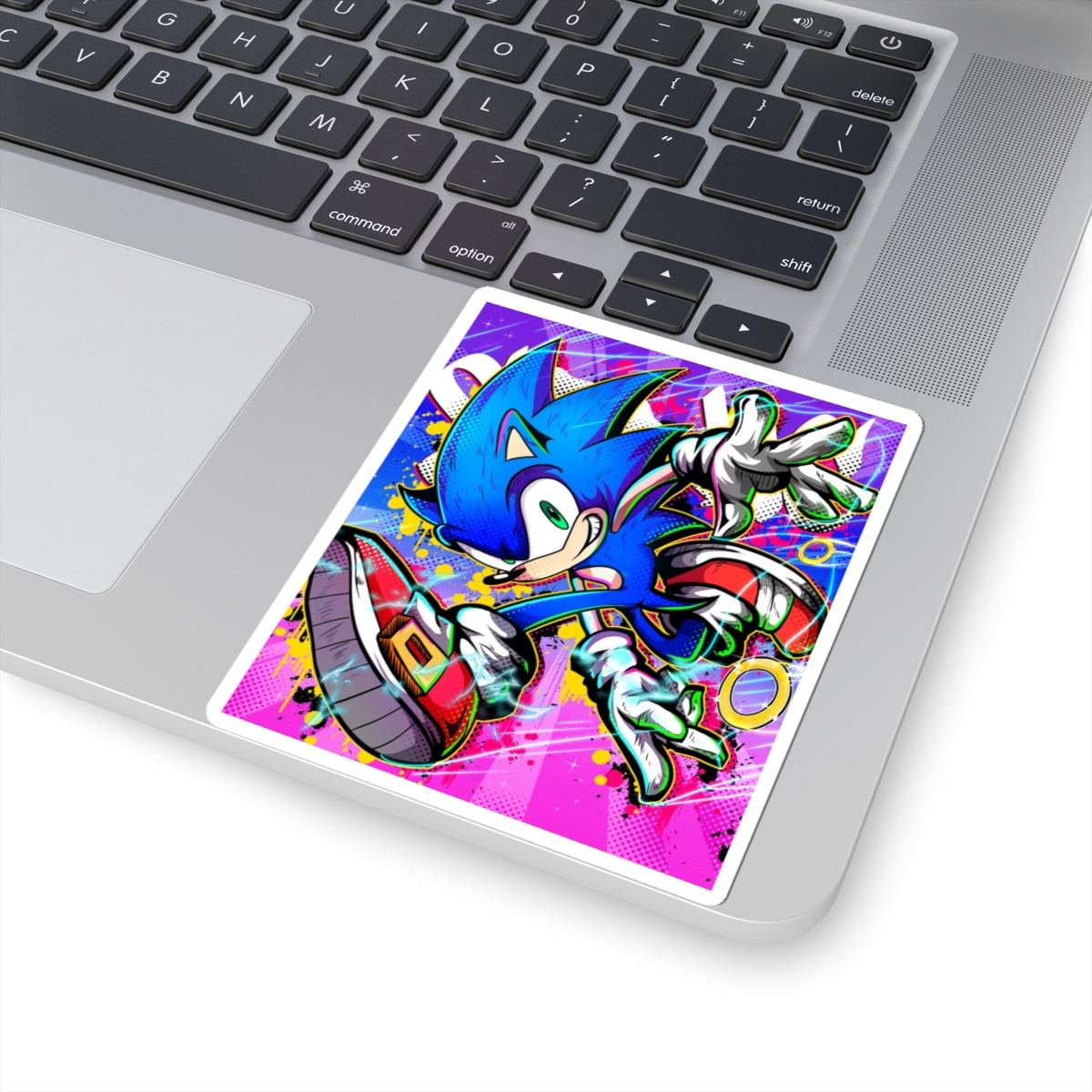 Blue blur Sticker