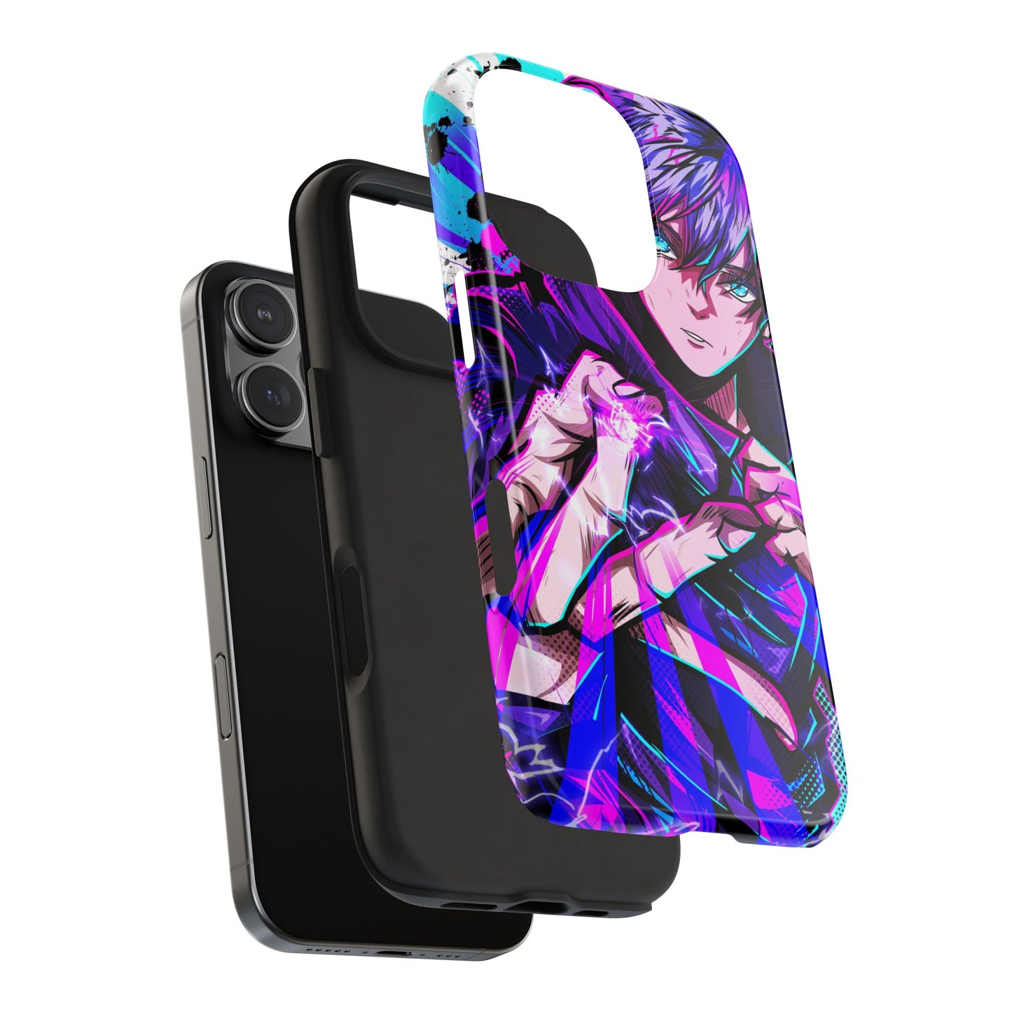 Purple Flash Phone Case