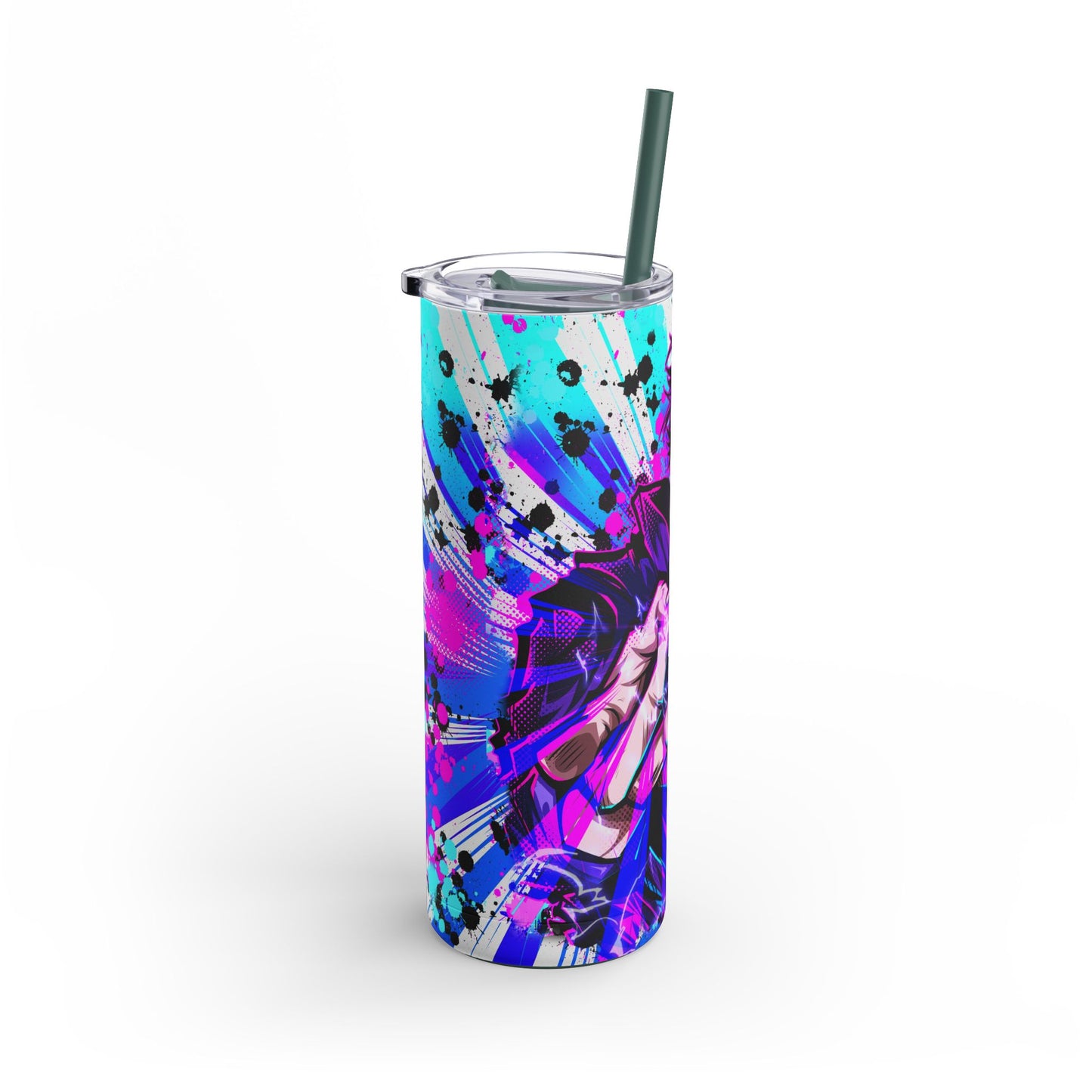 Purple flash tumbler