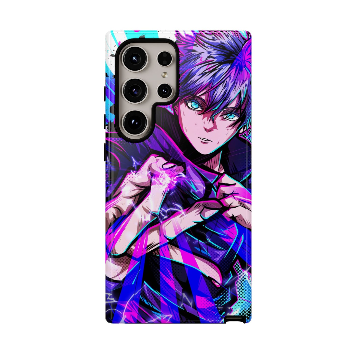 Purple Flash Phone Case