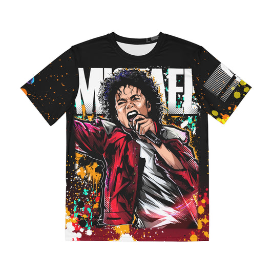 King of pop all over print shirt