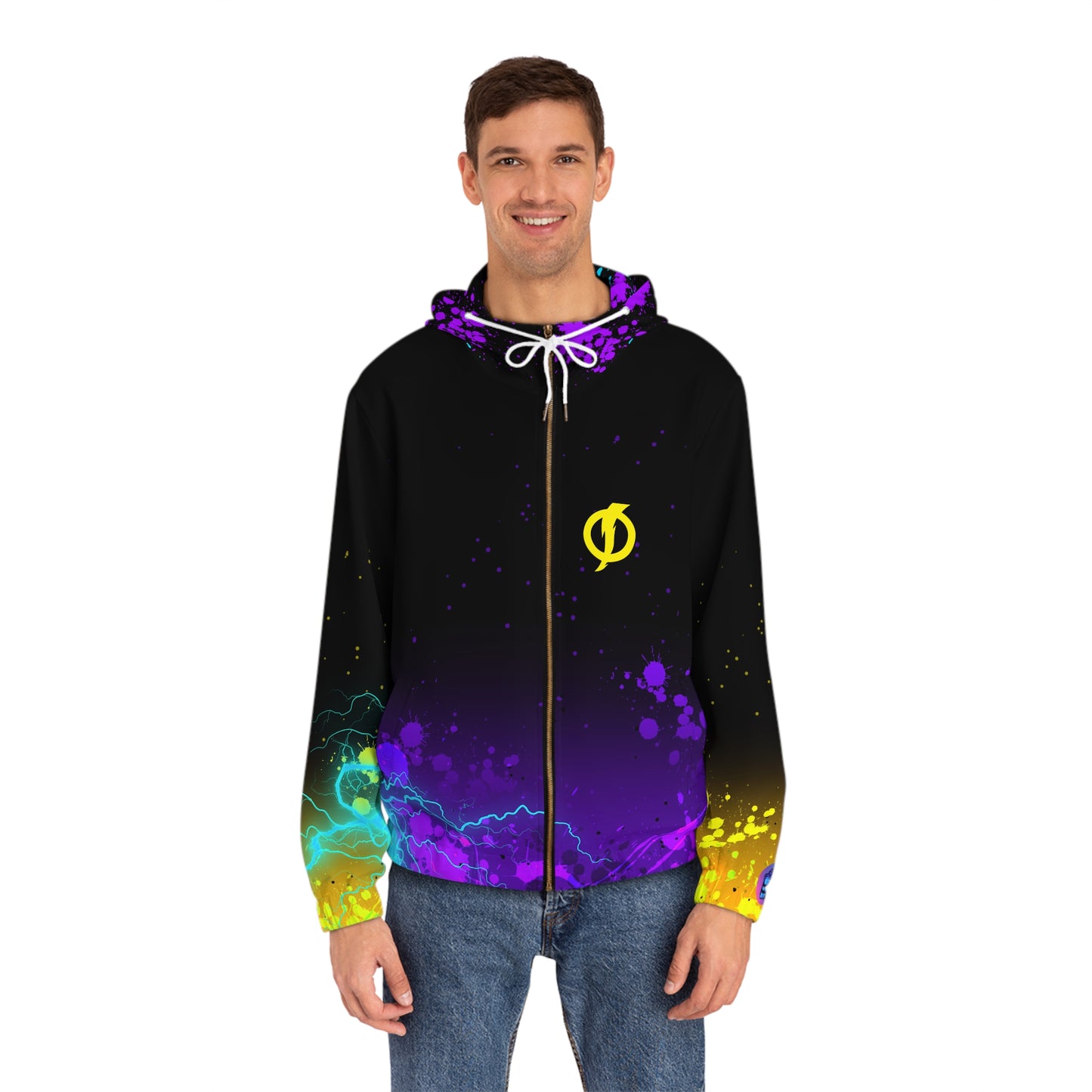 Sparky all over print hoodie