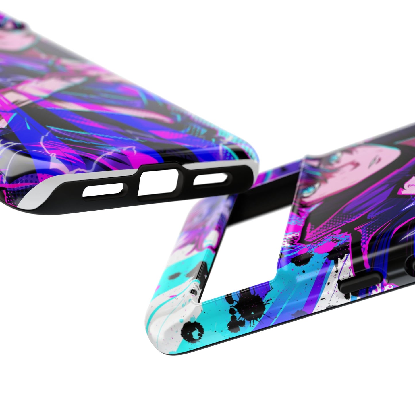 Purple Flash Phone Case