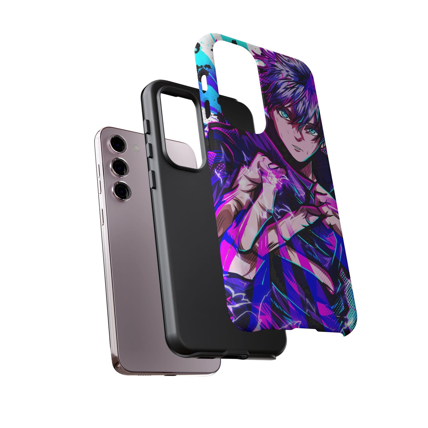 Purple Flash Phone Case