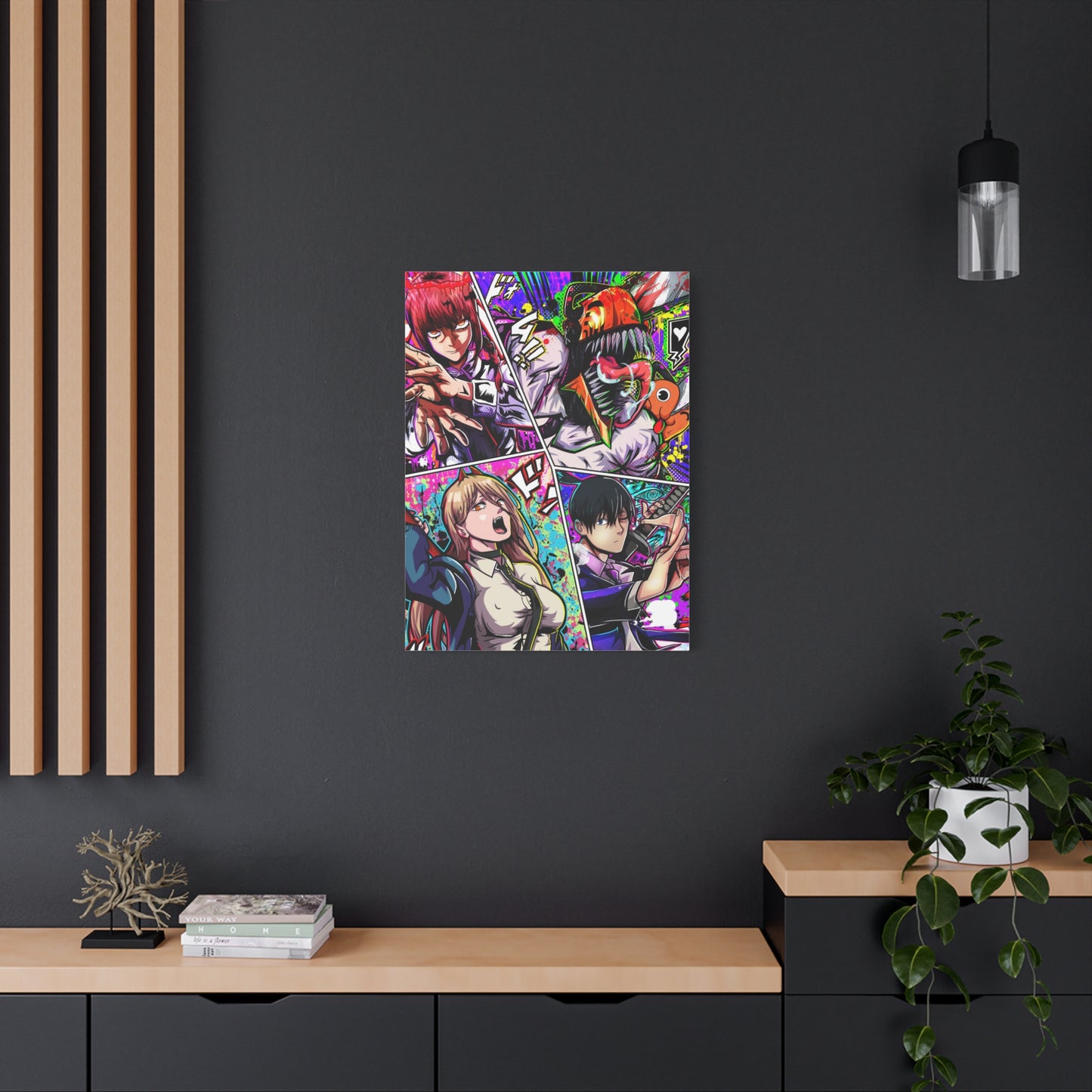 Devil Hunting troop canvas