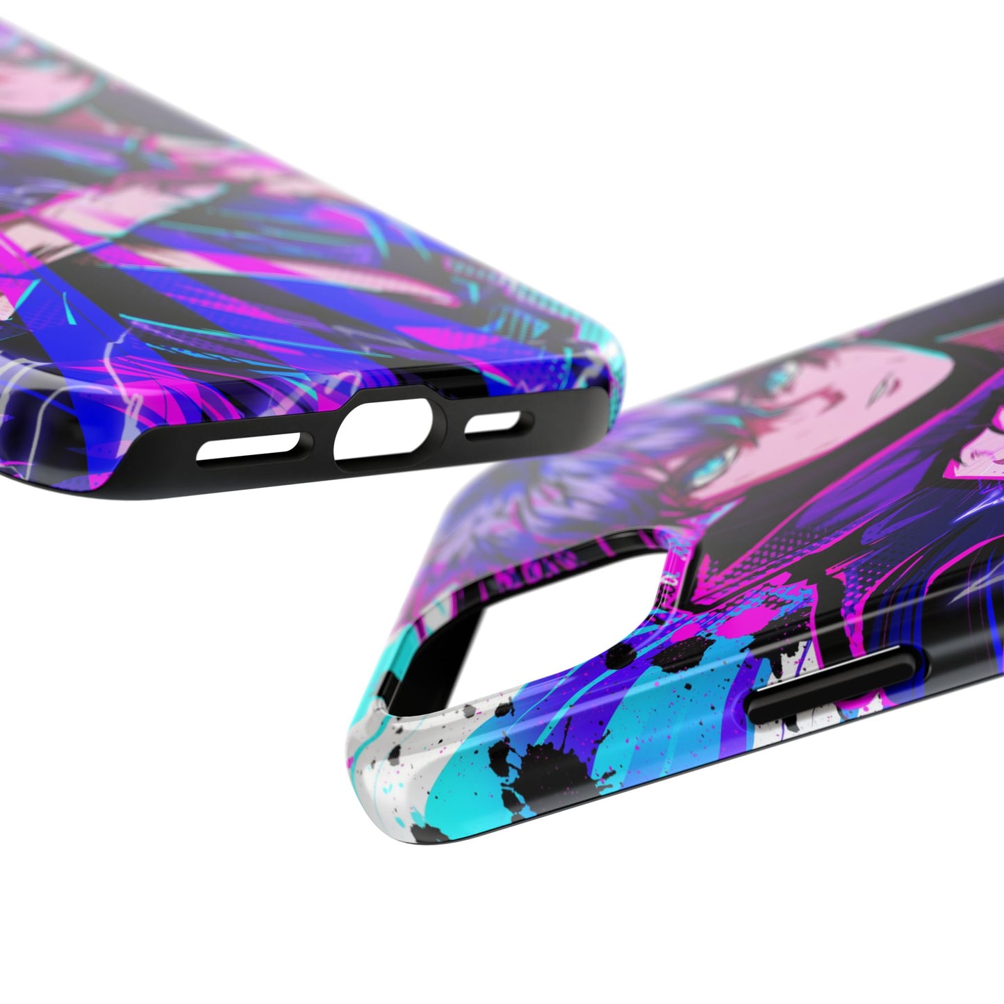 Purple Flash Phone Case