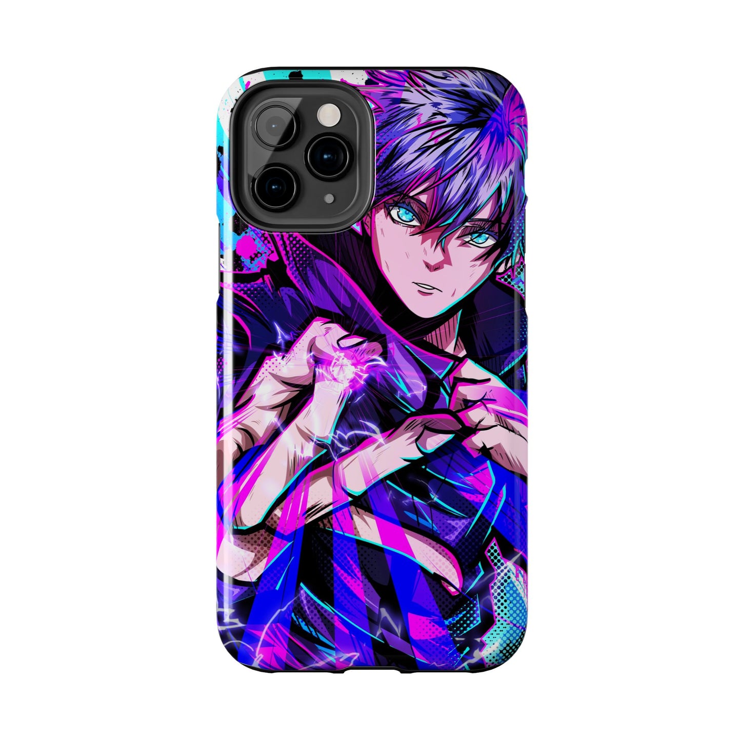 Purple Flash Phone Case