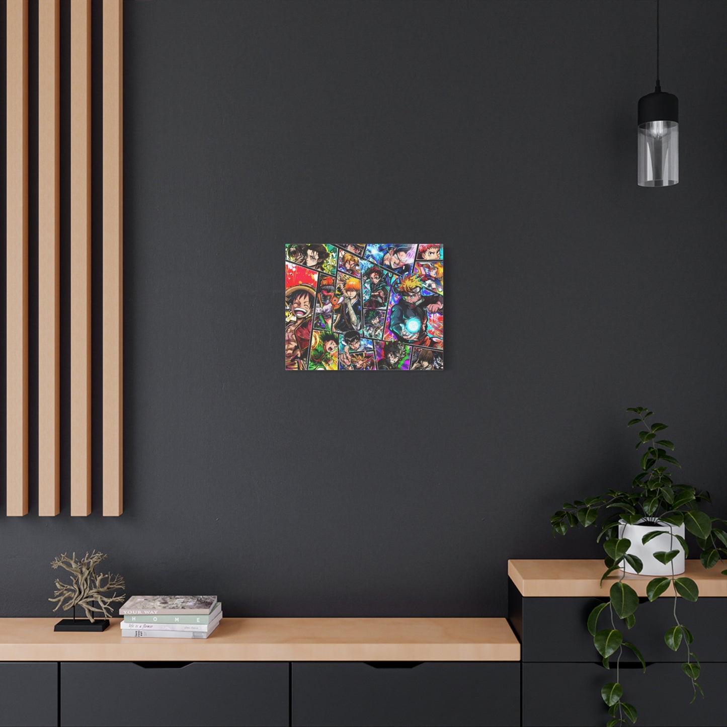 Anime heros canvas