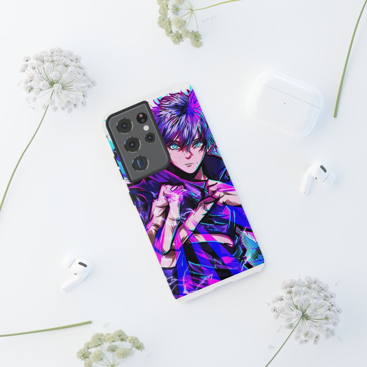 Purple Flash Phone Case