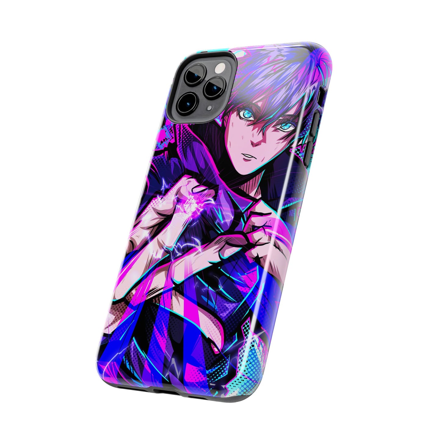 Purple Flash Phone Case