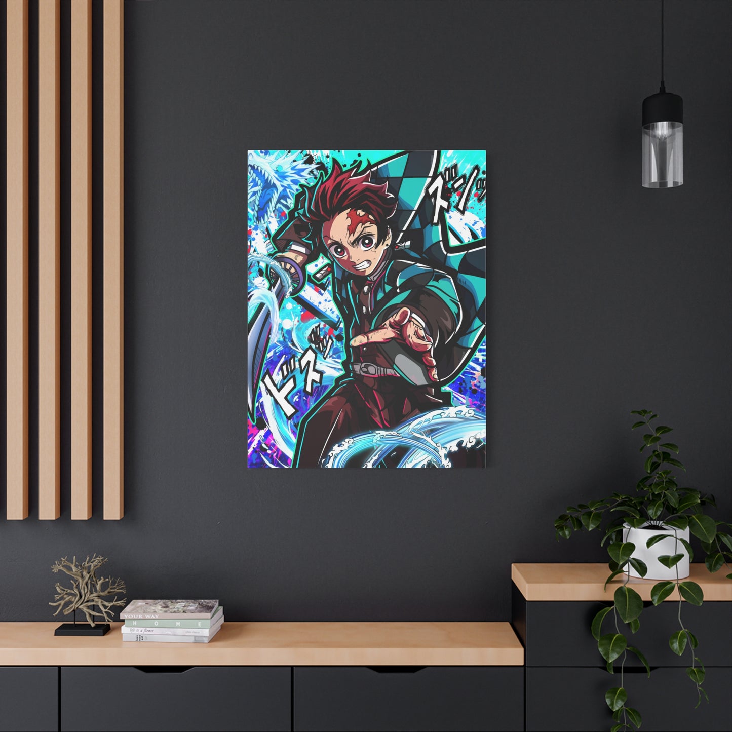 Ways of water canvas