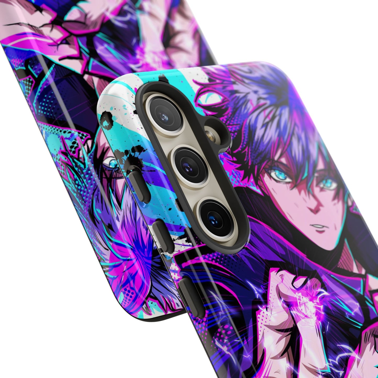 Purple Flash Phone Case